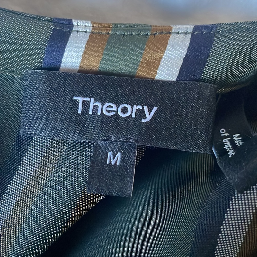 Theory Tunic Stripe Pattern Size M - image 5